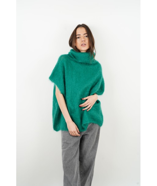 Pull Pietra mohair vert pas chere